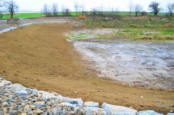 Proběhla rekonstrukce nádrže Marchanka. Nabízí se přírodní koupání