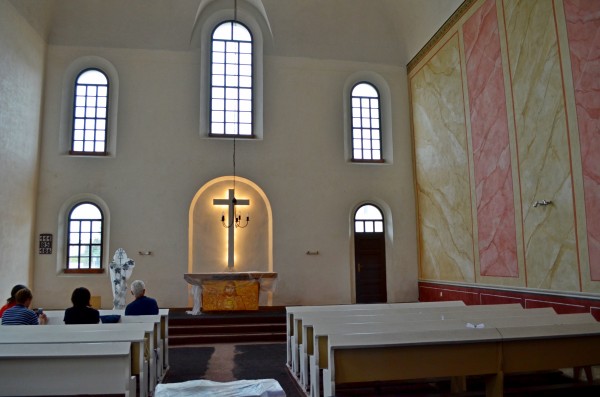 Restaurování výmalby v objektu bývalé synagogy