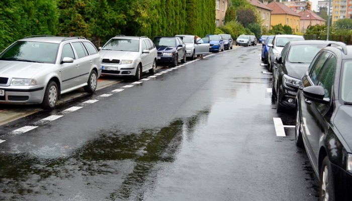 Stavební úpravy v Puškinově ulici