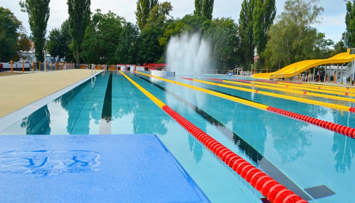 Rekonstrukce venkovního bazénu Aquaparku Vyškov