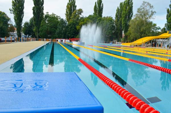 Rekonstrukce venkovního bazénu Aquaparku Vyškov