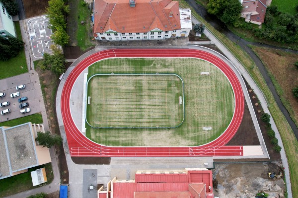 Sportovní areál: víceúčelová hřiště, nový ovál i lepší parkování