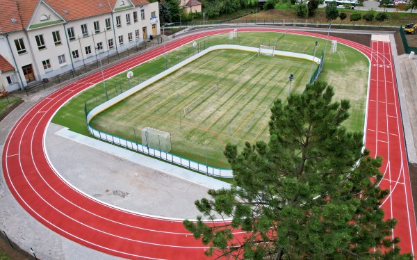 Sportovní areál: víceúčelová hřiště, nový ovál i lepší parkování