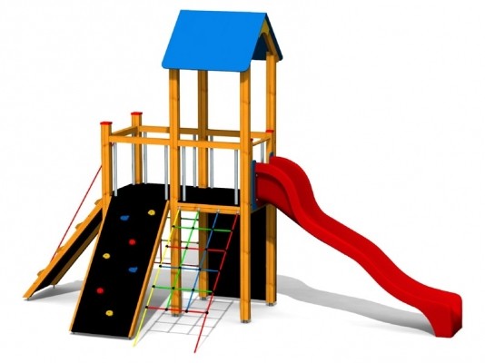 Dětské hřiště - herní prvky